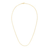 14K Yellow Gold 1.5mm Paperclip 20 Chain with Lobster Lock