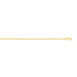 14K Yellow Gold 1.5mm Lumina 22 Chain with Lobster Lock