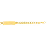 14K Yellow Gold 8mm Polished ID 8.5 Bracelet