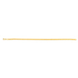 14K Yellow Gold 24 2.2mm Diamond Cut  Round Franco Chain with Lobster Clasp