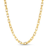 14K Yellow Gold 26 6.1mm French Cable Chain Necklace with Lobster Clasp
