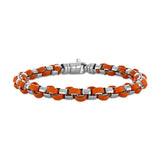 Bulova Mens Bracelet Color: White
