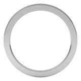 Sterling Silver 1.5 mm Comfort-Fit Flat Band Size 7