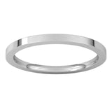 Sterling Silver 1.5 mm Comfort-Fit Flat Band Size 7