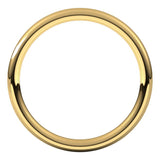 18K Yellow Gold 2 mm Comfort-Fit European-Style Band Size 4.5