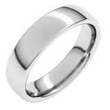 Continuum Sterling Silver 5 mm Comfort-Fit European-Style Band Size 8