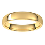 14K Yellow Gold 4.5 mm Comfort-Fit European-Style Band Size 9.5