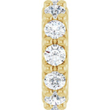 14K Yellow Gold 1/3 CTW Lab-Grown Diamond Spacer Charm/Pendant