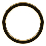 14K Yellow Gold 2.5 mm Comfort-Fit Flat Band Size 4.5