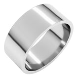 Sterling Silver 8 mm Flat Band Size 7