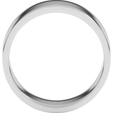 Sterling Silver 8 mm Flat Band Size 7