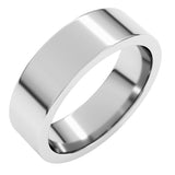 Continuum Sterling Silver 6 mm Comfort-Fit Flat Band Size 6.5