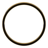 14K Yellow Gold 2 mm Ultra-Lightweight Flat Band Size 4.5