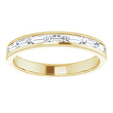 14K Yellow Gold 3/4 CTW Lab-Grown Diamond Band