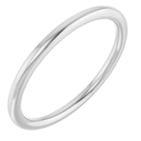 Platinum 1.5 mm Comfort-Fit European-Style Band Size 4.5