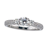 Diamond Three Stone Ring