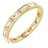 14K Yellow 1/2 CTW Diamond Eternity Band