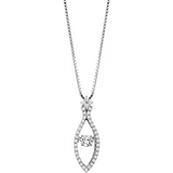1/2ctw Pendant in 14K