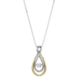 1/10ctw Pendant in 14K