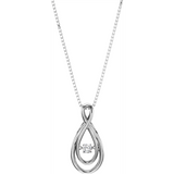 1/10ctw Pendant in 14K