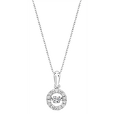 1/5ctw Pendant in 10k