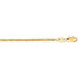 14K Gold 1Mm Foxtail Chain