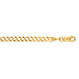 14K Gold 3.6Mm Comfort Curb Chain