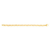 14K 7.5in Yellow Gold Polished Bracelet with Lobster Clasp