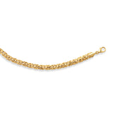 14K 7.25in Yellow Gold Polished Bracelet with Lobster Clasp