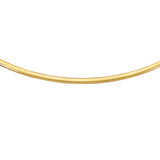 14K 18in Yellow Gold Classic Omega Chain with Box with Figure 8 Clasp