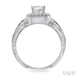 Semi-Mount Diamond Engagement Ring