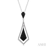 Silver Diamond Fashion Pendant