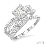 Lovebright Bridal Diamond Wedding Set