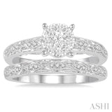 Lovebright Bridal Diamond Wedding Set