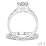 Lovebright Bridal Diamond Wedding Set