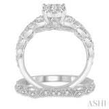 Lovebright Bridal Diamond Wedding Set