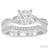 Lovebright Bridal Diamond Wedding Set