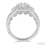 Past Present & Future Fusion Diamond Ring