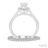 Pear Shape Diamond Wedding Set