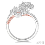 Lovebright 2 Stone Diamond Fashion Ring