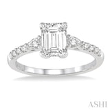 Semi-Mount Diamond Engagement Ring