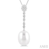 Pearl & Diamond Pendant