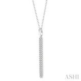 Bar Diamond Pendant