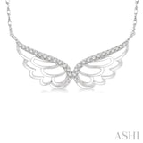 Angel Wings Diamond Necklace