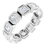 Bezel-Set Eternity Band