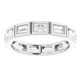 Bezel-Set Eternity Band