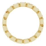 Bezel-Set Eternity Band