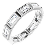 Bezel-Set Eternity Band