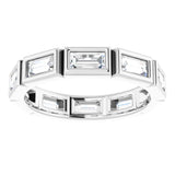 Bezel-Set Eternity Band