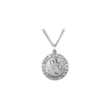 St. Christopher Medal Necklace Or Pendant